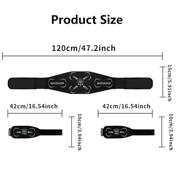 Stimulateur abdominal de 120 cm