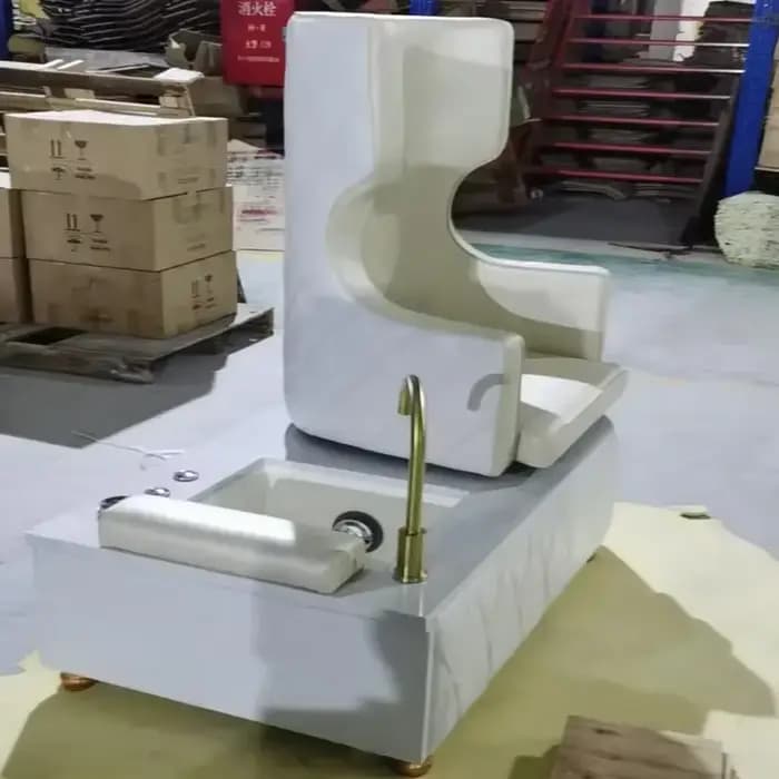Chaise de pédicure SPA populaire avec lumière LED colorée