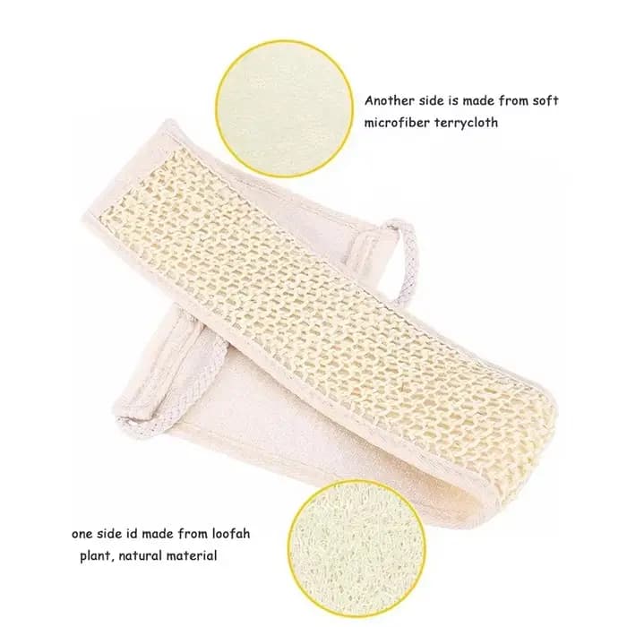 Loofah exfoliant doux naturel