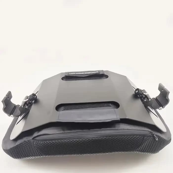 Nouvelle coussinette de dossier universelle pour fauteuil roulant, facile à installer, confortable, robuste et réglable en largeur