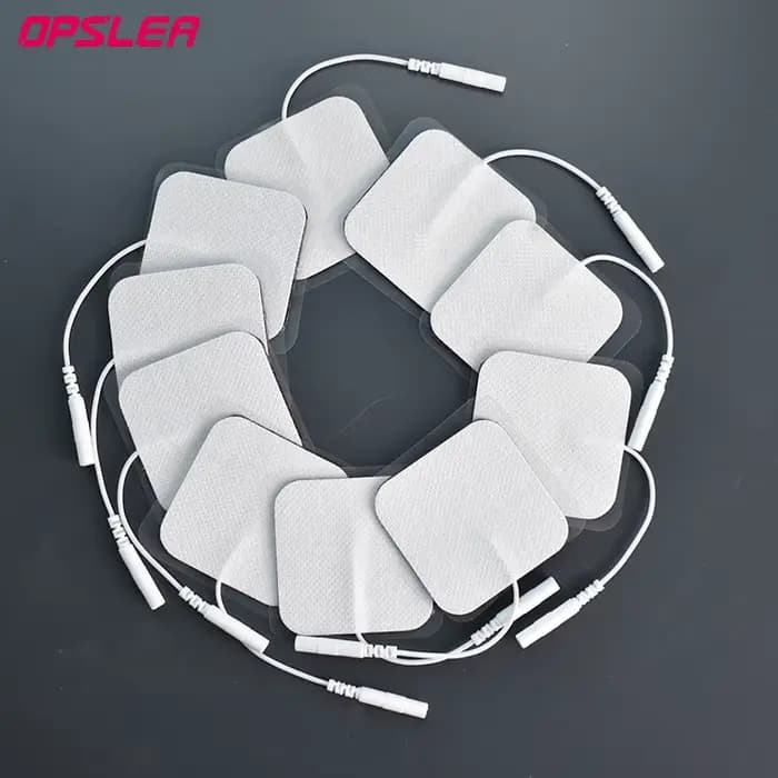 20/10 pièces de coussinets d'électrodes EMS pour stimulateur musculaire