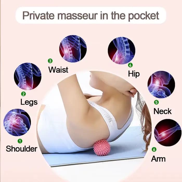 Ballon de massage des pieds avec picots