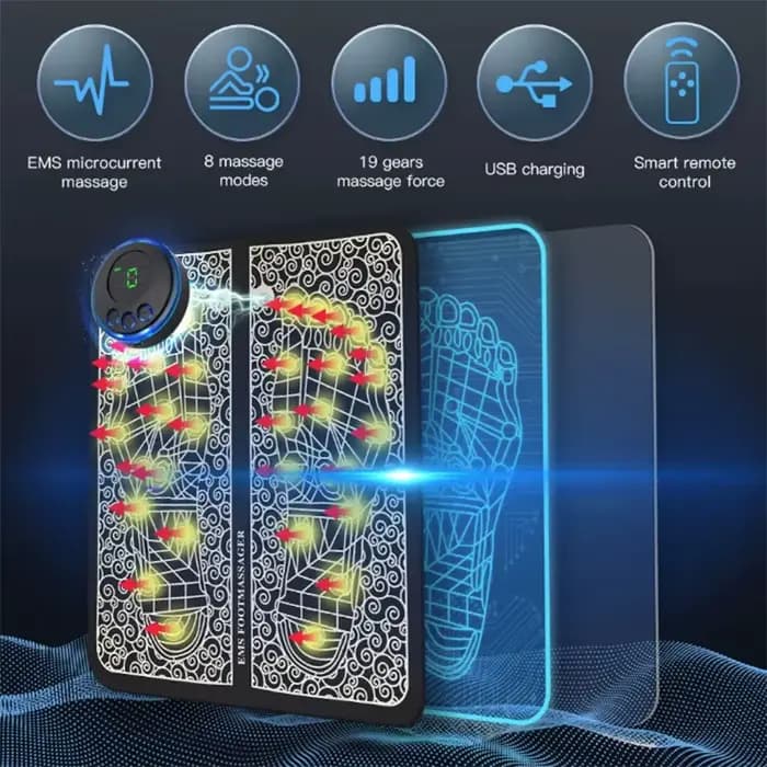 Tapis de massage électrique pour les pieds