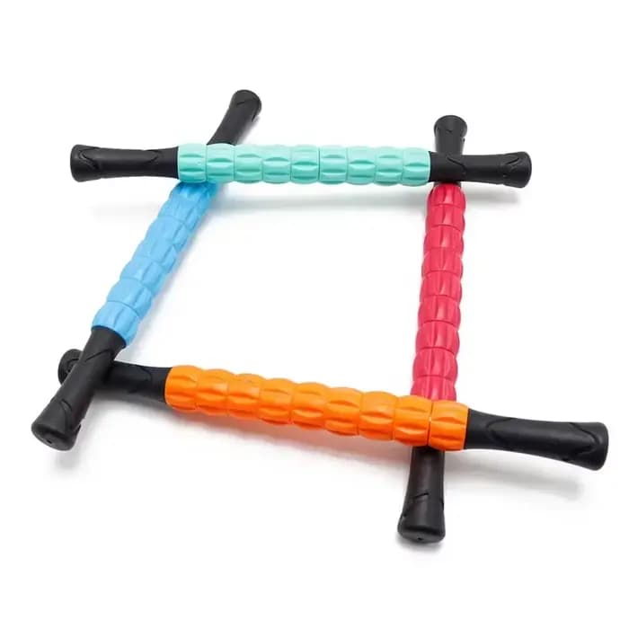 1x rouleau de Massage Portable à 9 roues bâton