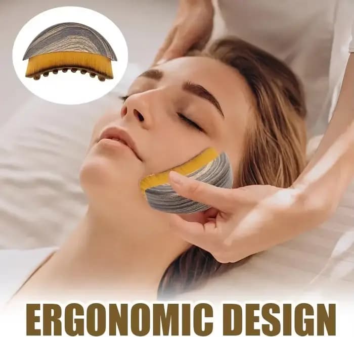 Brosse pour le visage à Contour lymphatique