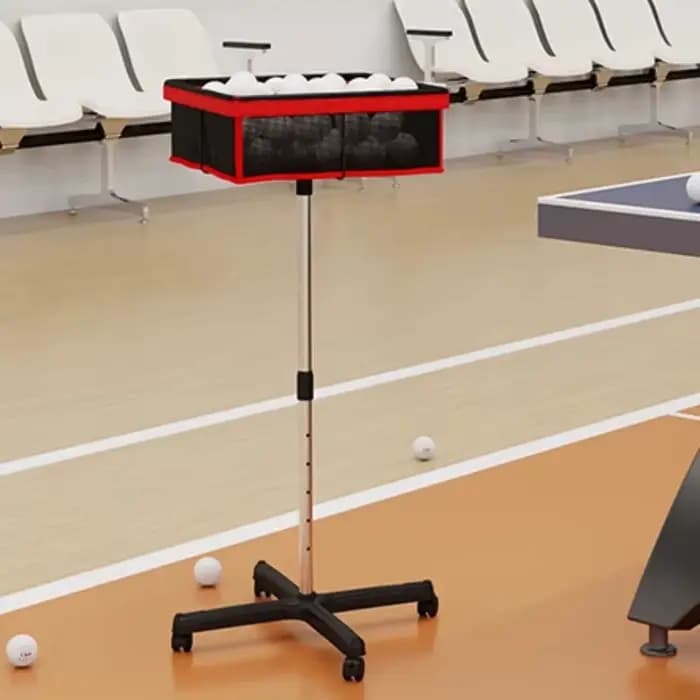 Panier multi-balles de Tennis de Table mobile, cadre de collecte de Tennis de Table réglable, boîte d'entraînement de grande capacité, pièces de balles portables