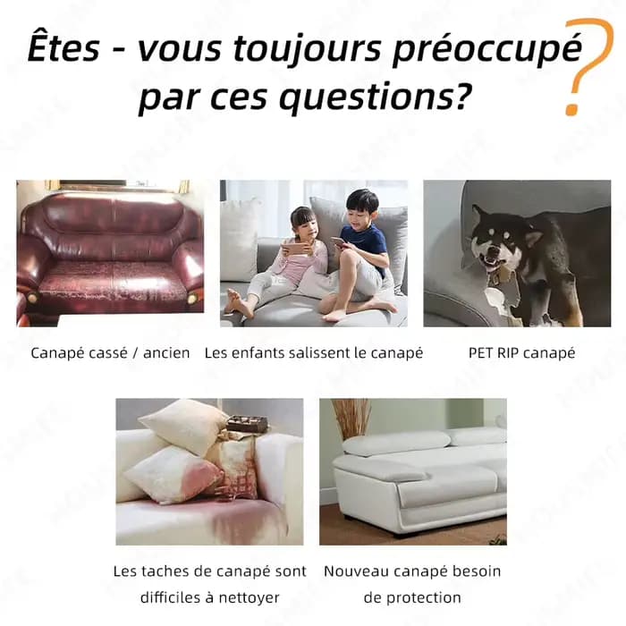 Housses de canapé grises pour salon, housse de canapé d'angle élastique de couleur unie en forme de L, housse de Chaise Longue, protection de Chaise, 1 pièce