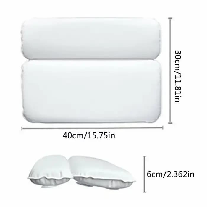 Oreiller de bain spa non ald