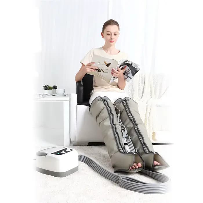 Machine pneumatique de pression d'onde d'air de taille de bras de thérapie de Massage des pieds de jambe de Compression