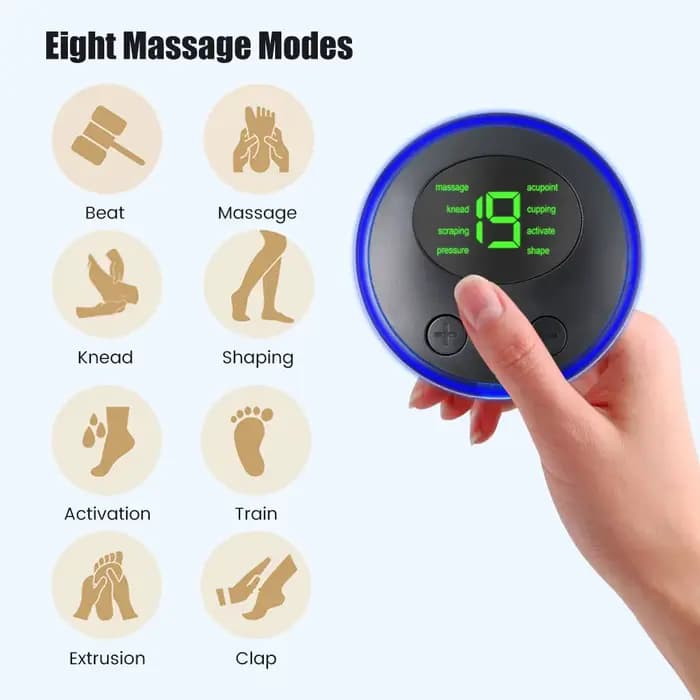 Mini masseur de cou électrique Portable EMS