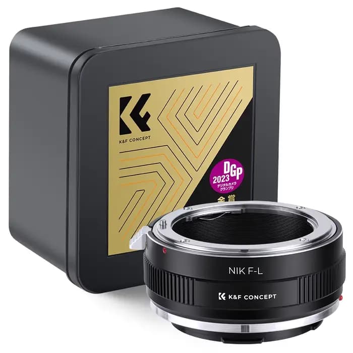 Adaptateur d'objectif K&F CONCEPT Nik-L pour objectif Nikon F AI vers boîtier d'appareil photo Leica
