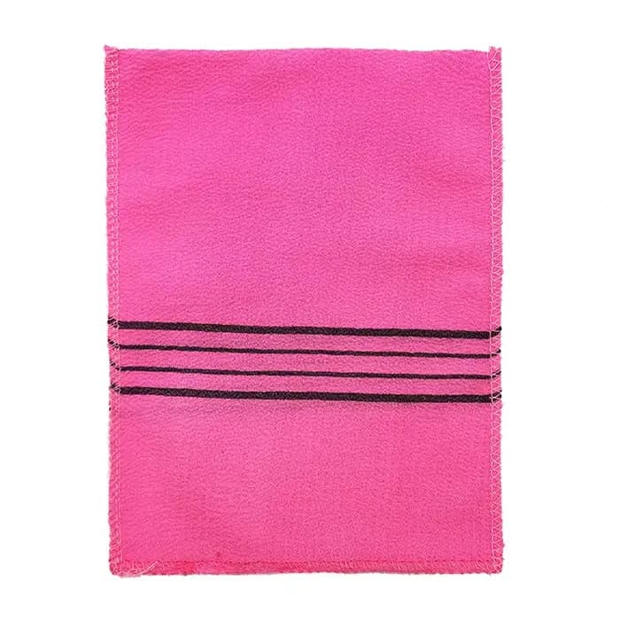 Serviette de Bain Exfoliante Coréenne Extra Large Épaisse à Grain Grossier Simple Couche Double Face