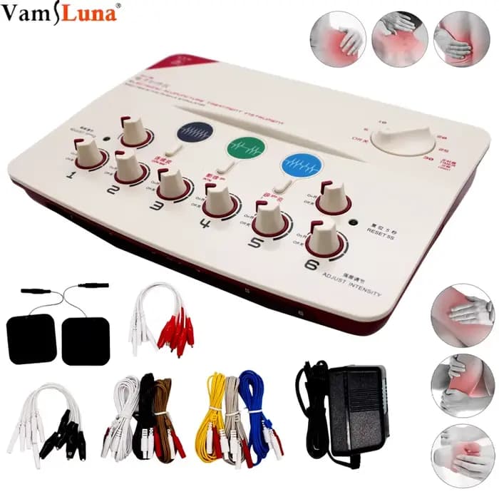 Stimulateur musculaire électrique par électroacupuncture EMS, dispositif de Massage de Stimulation m