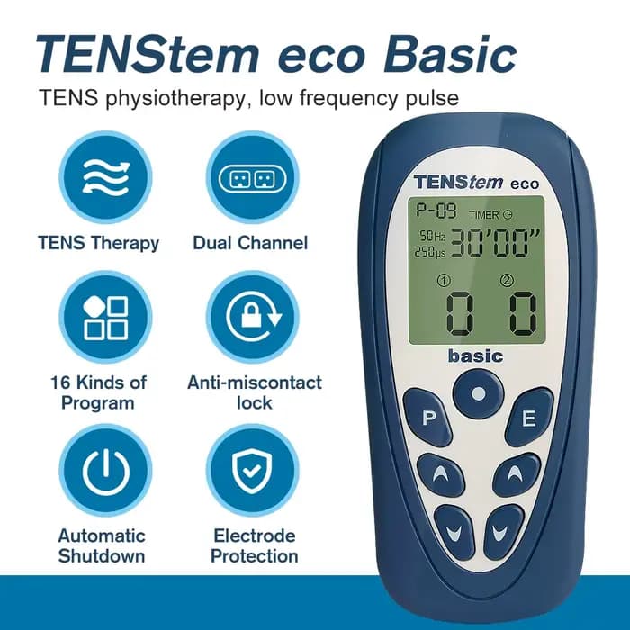 Appareil de massage à écran tactile Tens EMS, 16 modes de massage, unité TENS, appareil de massage m
