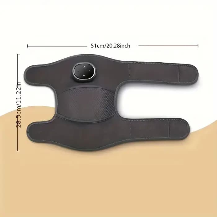 1 pièce/2 pièces Masseur chauffant pour genou, enveloppement chauffant 3-en-1 pour genou, coude et é