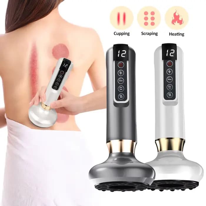 Ensemble de ventouses médicales à aspiration intelligente, masseur de beauté, pots en verre, ventous