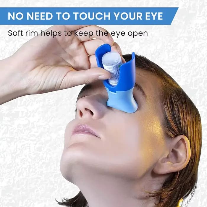 Porte-Gouttes pour les Yeux, Réutilisable, Bouteille, Aide, Pommades, Dispositif, Guide, Aide, Appli
