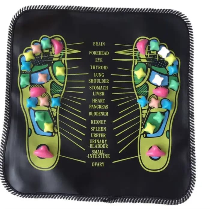 Tapis de Massage des pieds acupression coussin de Massage relaxant Point de déclenchement thérapie d