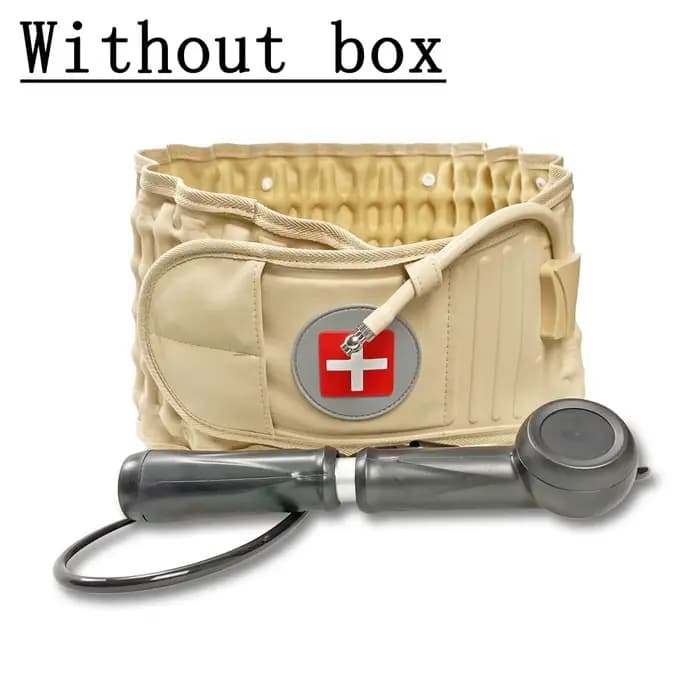 Ceinture de soutien lombaire de décompression du dos, attelle de Traction aérienne pour la taille, s