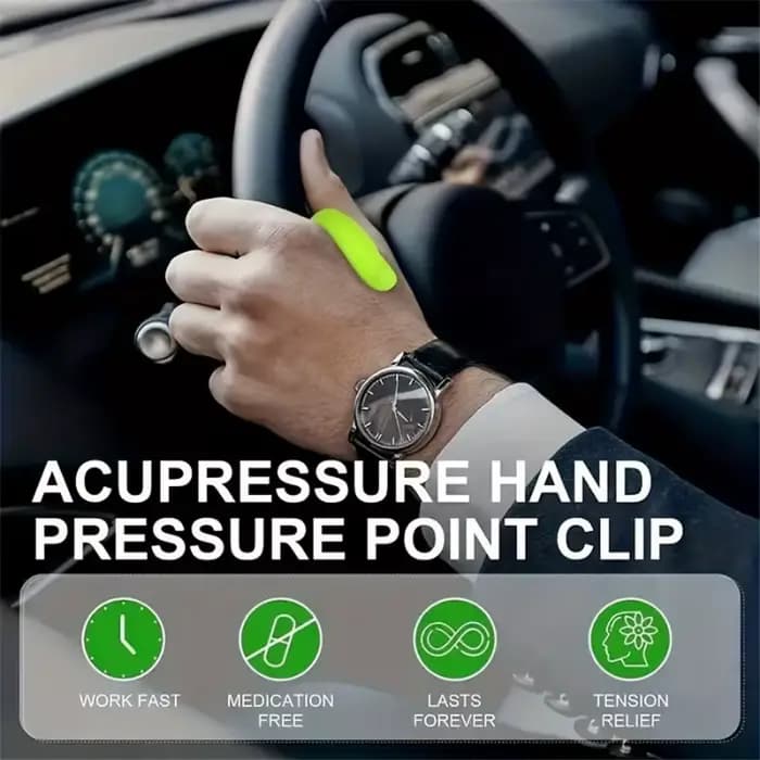 Clip de point de pression Shiatsu pour pouce et main, pince d'acupression relaxante, Massage du pouc