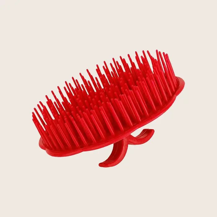 Brosse de massage du cuir chevelu pour le lavage et le soin des cheveux, soulagement des démangeaiso