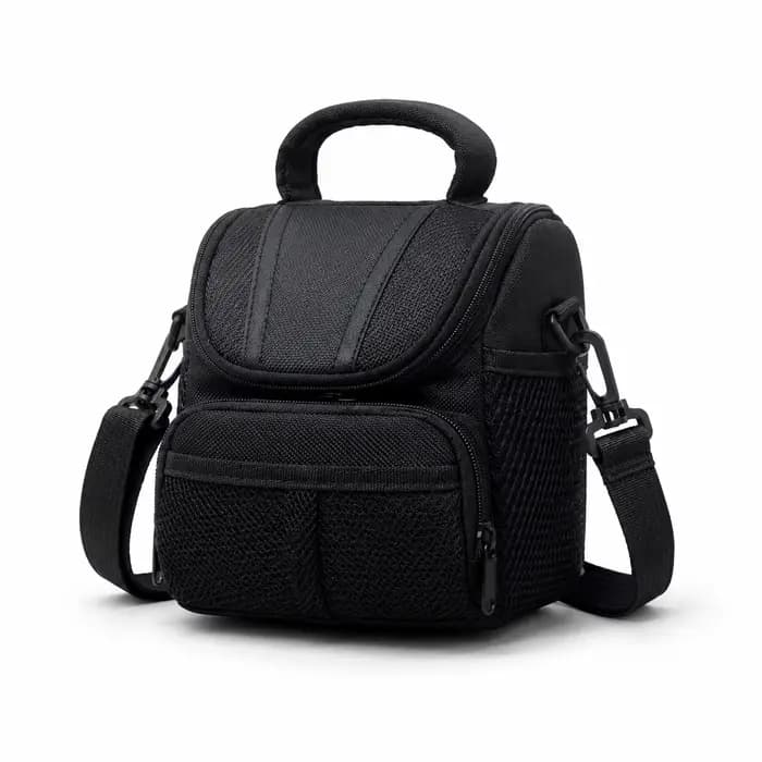 Sac compact pour appareil photo reflex numérique et hybride – Sac à bandoulière léger et étanche pou