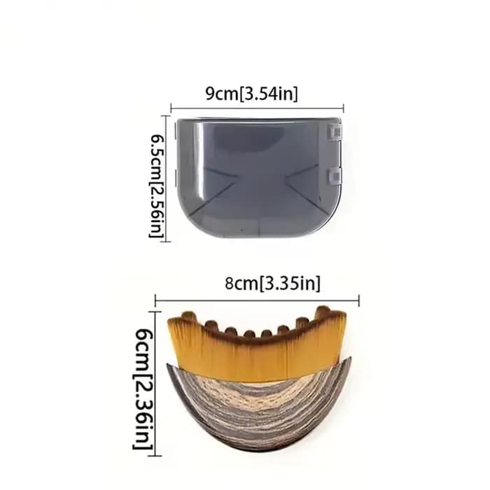 Masseur facial ergonomique pour le drainage lymphatique et le remodelage du menton et de la mâchoire