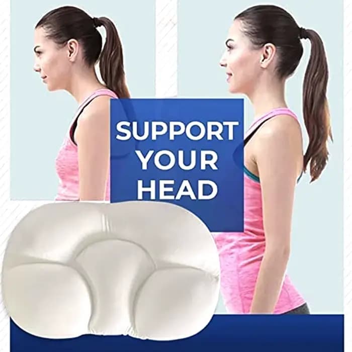 Oreiller de traction cervicale, masseur de cou, sommeil profond, particules de mousse, dormeur latér