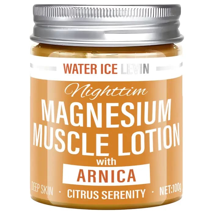 Lotion musculaire au magnésium avec arnica et agrumes pour un apaiser en profondeur de la peau – For