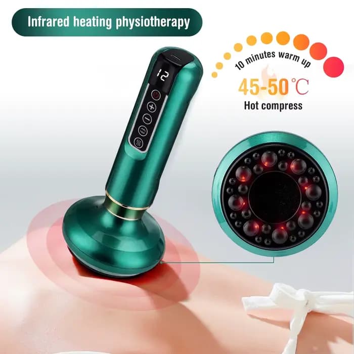 Ensemble de ventouses médicales à aspiration intelligente, masseur de beauté, pots en verre, ventous