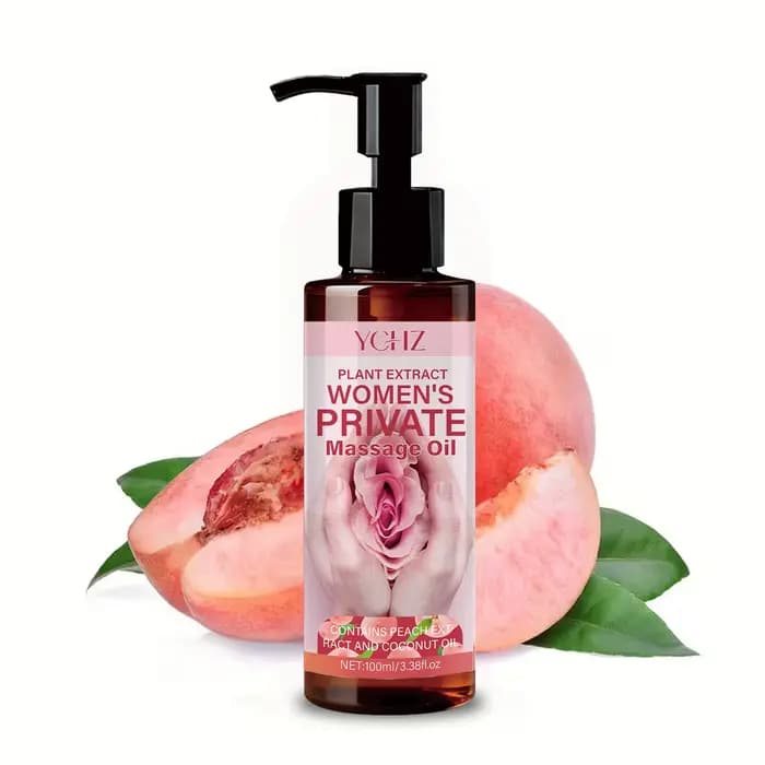 Huile de massage intime pour femmes - Parfum longue durée, hydratation intense, douce et non irritan