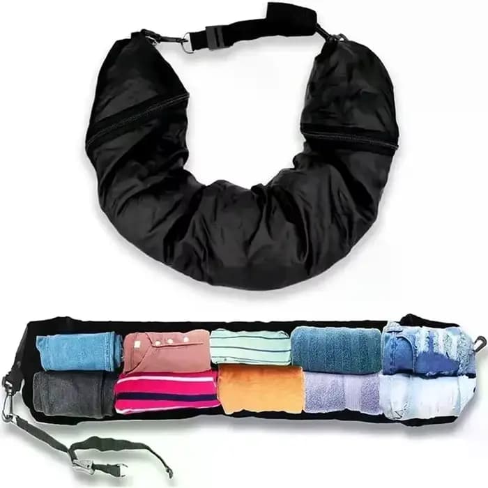 Oreiller de cou de voyage, oreiller de voyage auto-remplissage, oreiller de cou gonflable Portable p