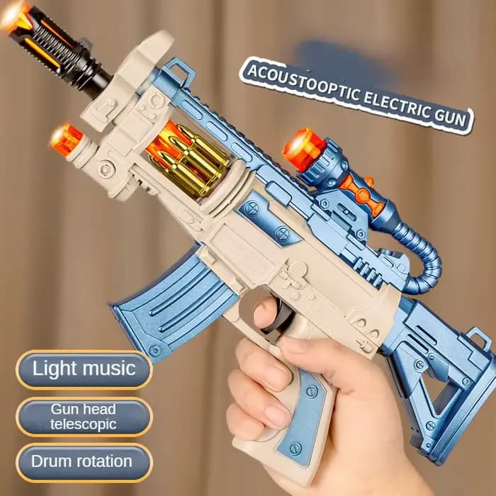 Pistolet jouet électrique pour enfants, Machine réaliste, mitraillette, modèle comme de vraies pisto