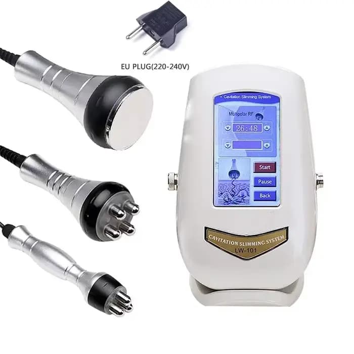 Machine amincissante ultrasonique 3 en 1 à Cavitation Lipo 40K, pour l'élimination des graisses, Ant