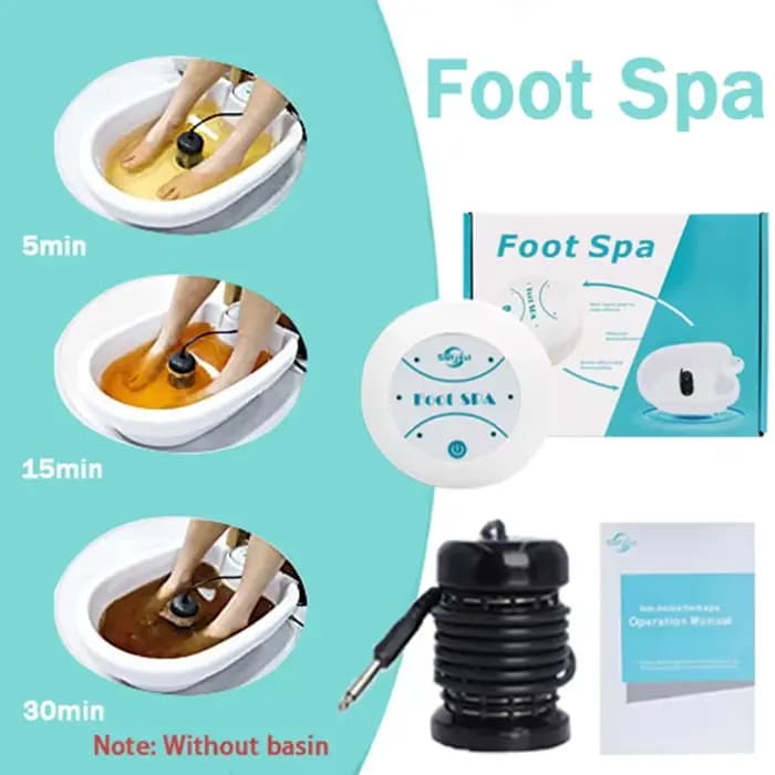 Machine de Spa ionique de désintoxication des pieds, bain de pieds, masseur de désintoxication, Mini