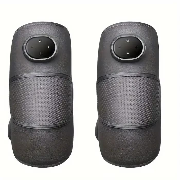 1 pièce/2 pièces Masseur chauffant pour genou, enveloppement chauffant 3-en-1 pour genou, coude et é