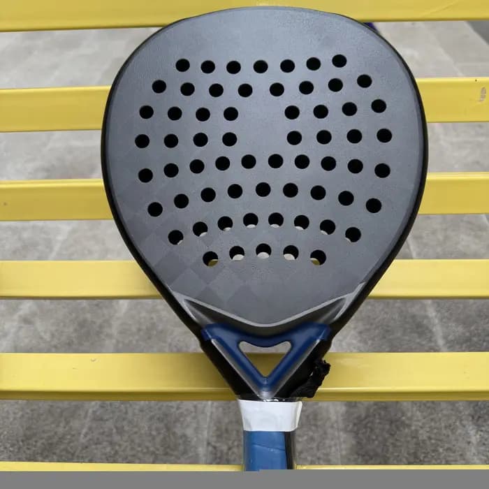 Raquette de padel en fibre de carbone composite, forme diamant, mousse EVA laminée, raquette de spor