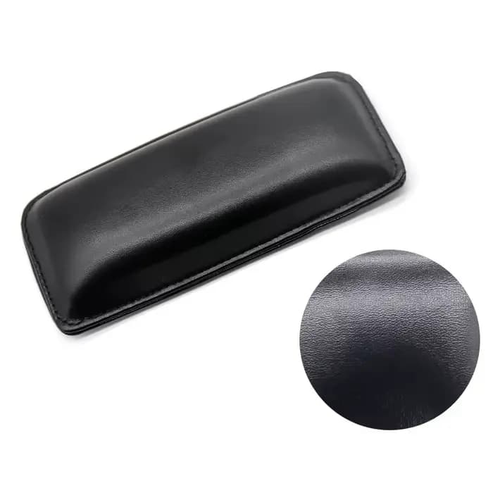 Coussin de genou en cuir pour voiture, coussin intérieur confortable et élastique en mousse à mémoir