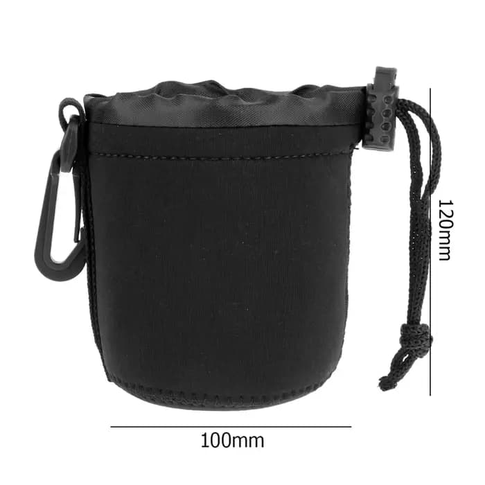 Poudres d'objectif d'appareil photo en néoprène, étui souple étanche pour la plupart des appareils p