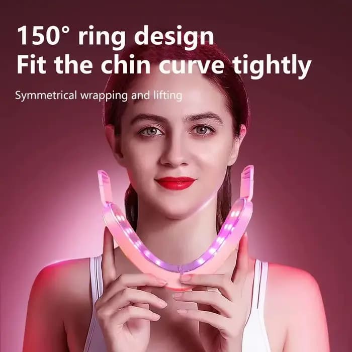 Thérapie photonique LED masseur de vibrations amincissant pour le visage dispositif de levage du vis