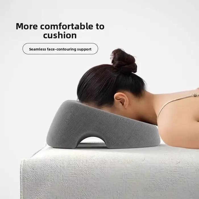Oreiller ergonomique professionnel pour le visage, repose-tête, fond antidérapant, pour Salon de bea