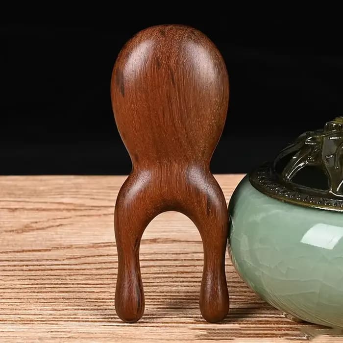 Ohio eur pour la tête et le cou, outil de massage, soins de santé, cuir chevelu méridien, bois de sa