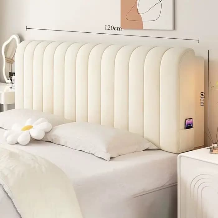 Coussin éponge moderne et confortable pour chambre à coucher, grand coussin décoratif détachable et