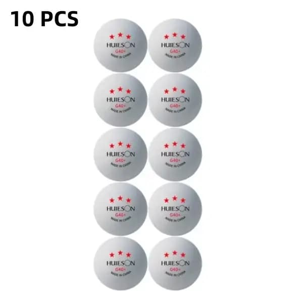 Huieson – balles d'entraînement de Tennis de Table 3 étoiles G40 + balles de Ping-Pong ABS blanc Ora