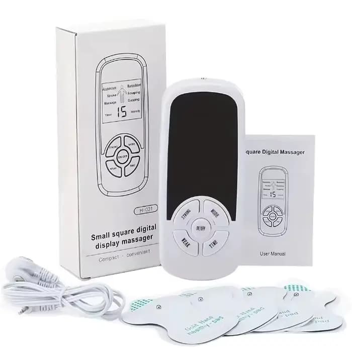 Stimulateur musculaire électrique multifonctionnel à impulsions, masseur dorsal, TENS, acupuncture,