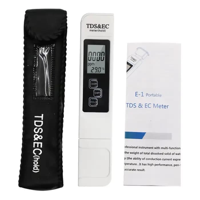 Testeur professionnel 3 en 1, compteur d'eau TDS EC, compteur de température numérique LCD, stylo de