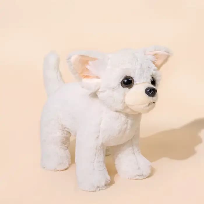 Peluche chien bouledogue français, Border Collie, Chihuahua, 22cm, mignon, Kawaii, joli cadeau d'ann