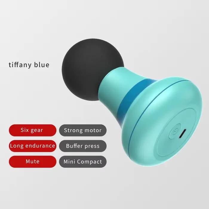 Pistolet de massage électrique USB avec 6 modes de réglage pour le massage du cou, des épaules et du