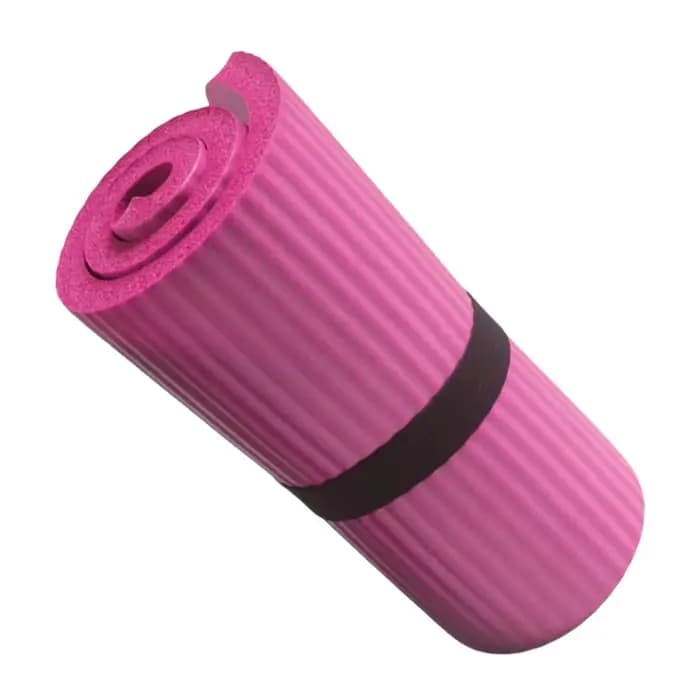Polymère de Yoga 60x25cm, 15mm, pour Fitness à Domicile, Pilates, Support pio, Rouleau de Ventre, Éq