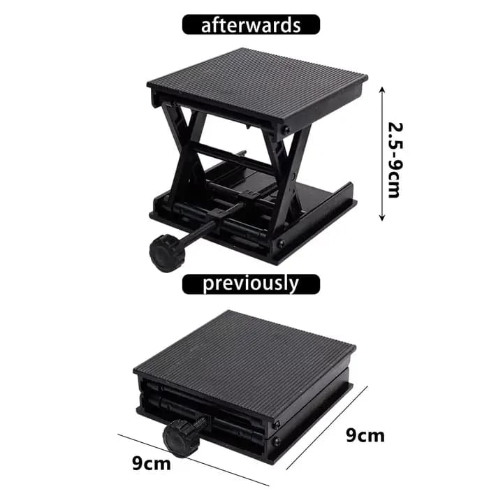 Support de levage pour machines à graver sur bois, tables élévatrices en plastique, plate-forme de C